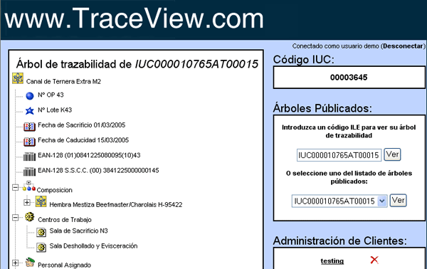 trace view